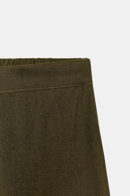 Pantalon-culotte asymétrique