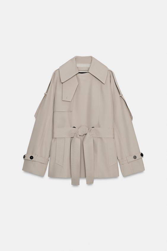 Trench oversize déperlant ZW Collection