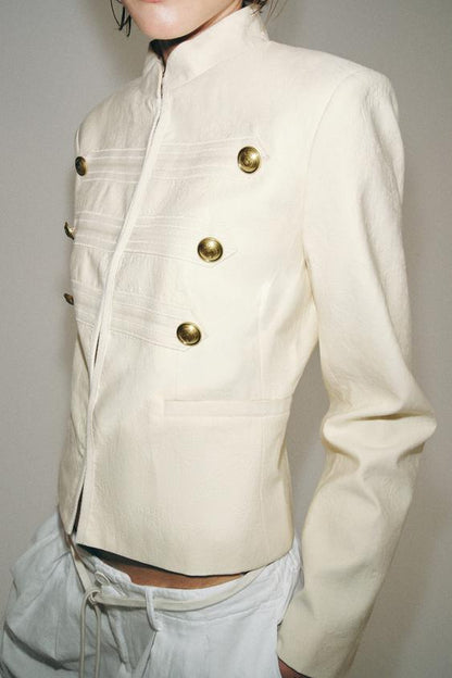 Veste cintrée à boutons ZW Collection