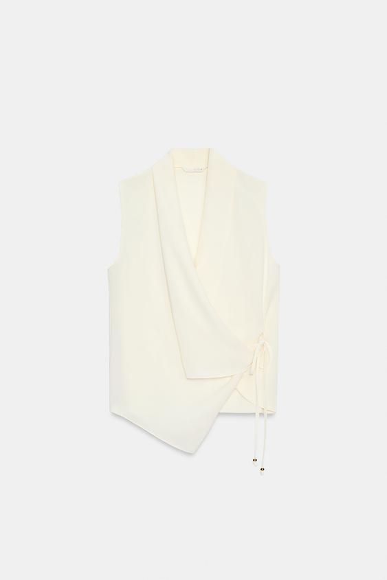 Top fluide croisé