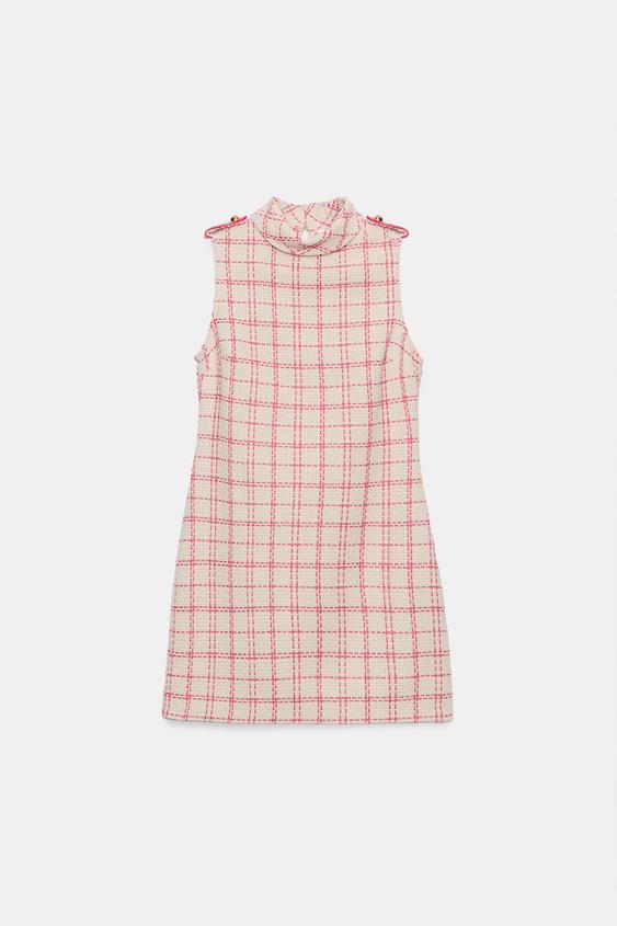 Robe courte structurée