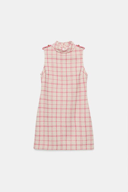 Robe courte structurée