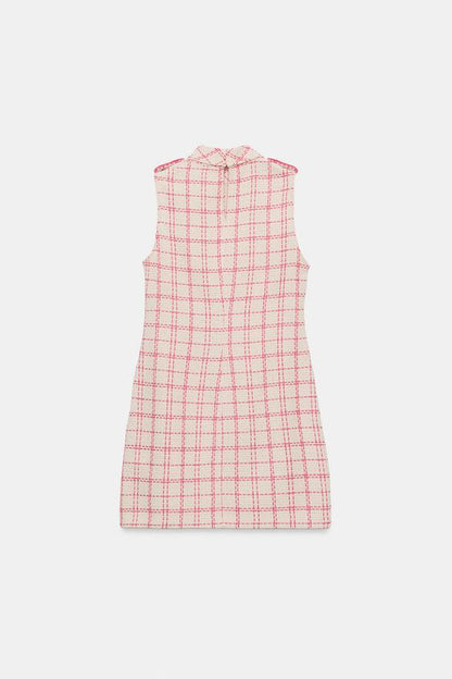 Robe courte structurée