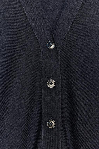 Veste en maille à manches chauve-souris