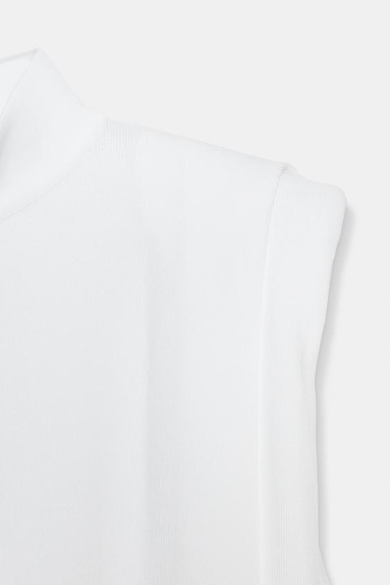 Top en maille à dos ouvert