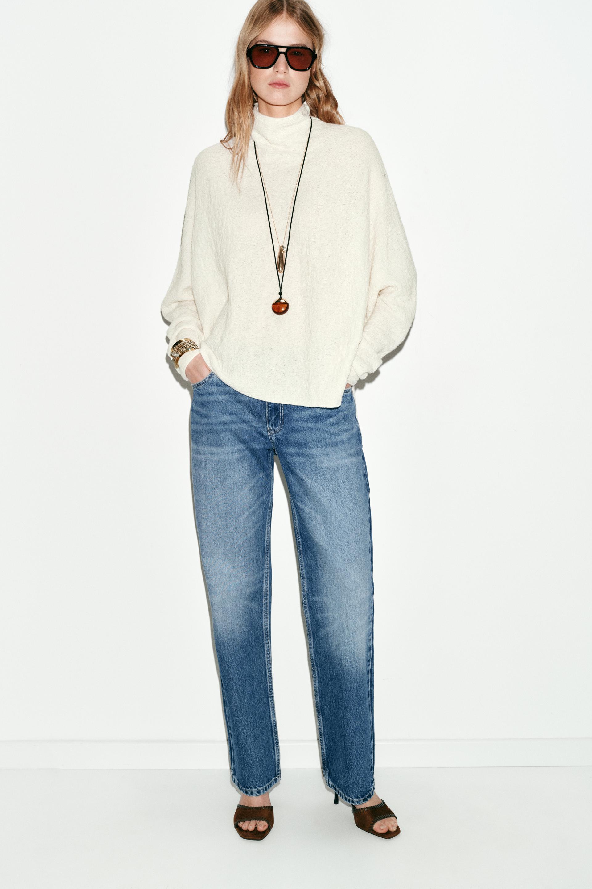 Pull effet cape en maille
