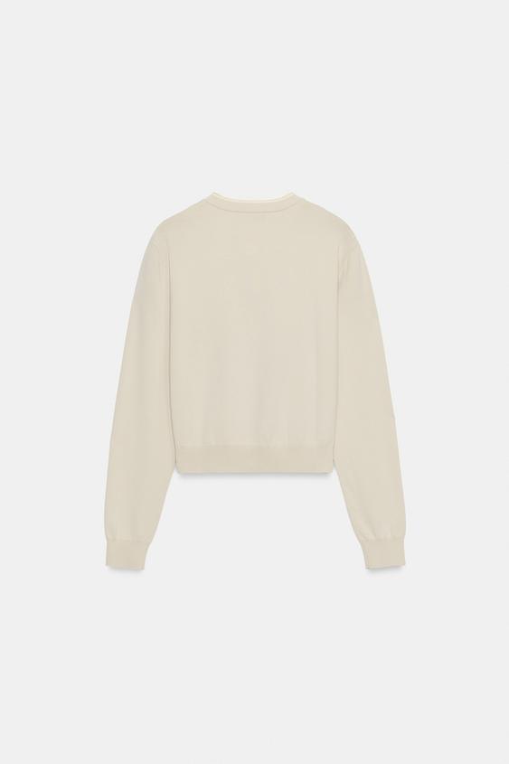 Veste contrastée en maille