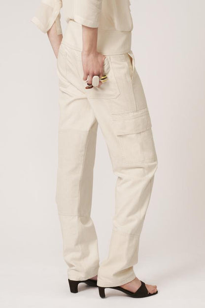 Pantalon patchwork The Item Zara Woman