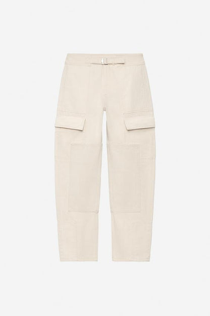 Pantalon patchwork The Item Zara Woman