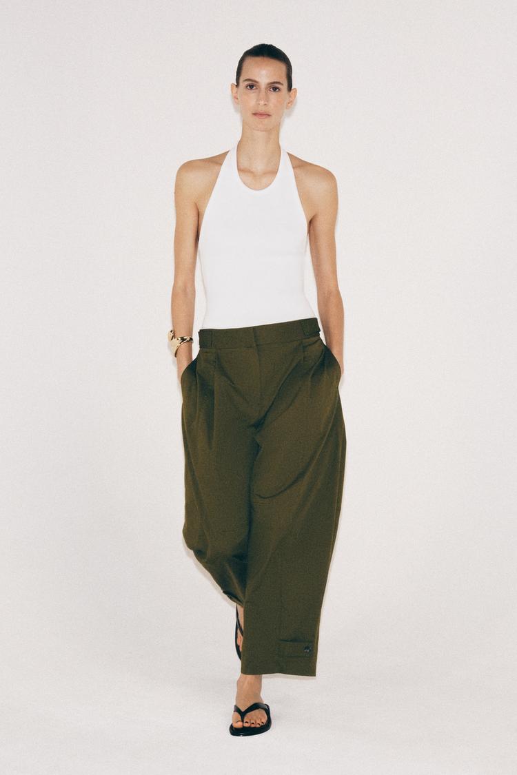 Pantalon chino à passants ZW Collection