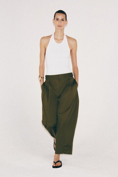 Pantalon chino à passants ZW Collection