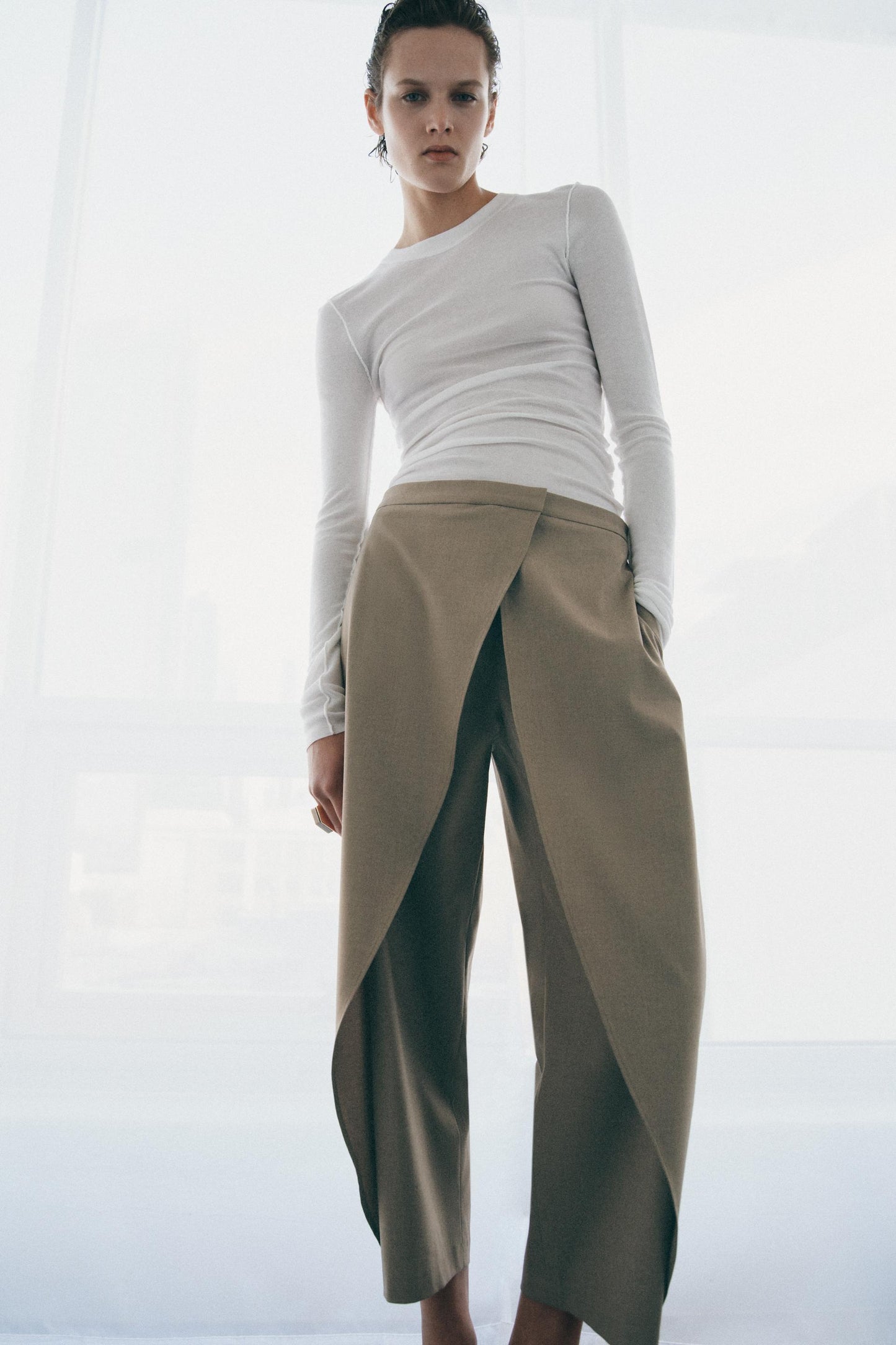 Pantalon croisé devant ZW Collection