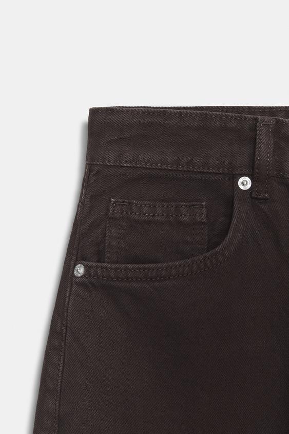 Jean TRF extra à jambe large taille haute
