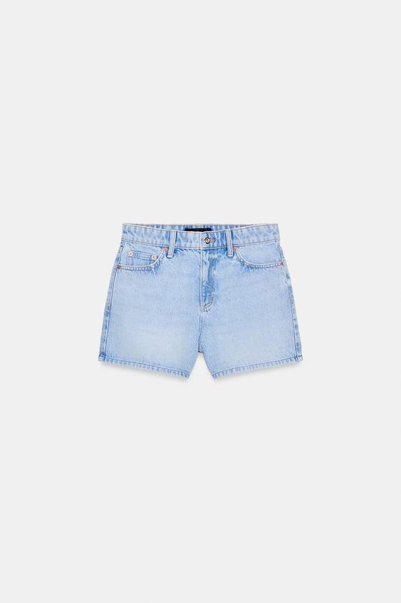 Short Z1975 coupe mom taille mi-haute