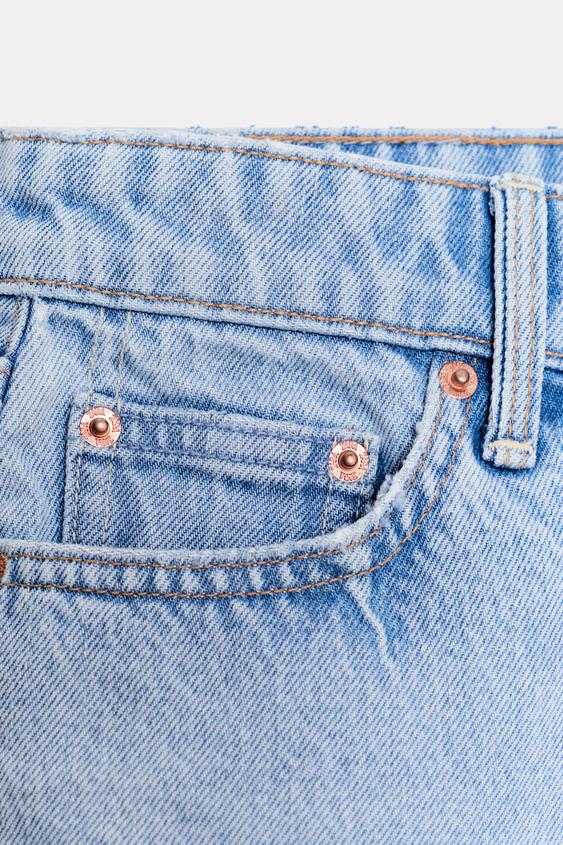 Short Z1975 coupe mom taille mi-haute