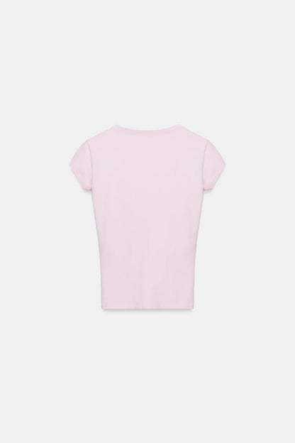 T-shirt à décolleté en V