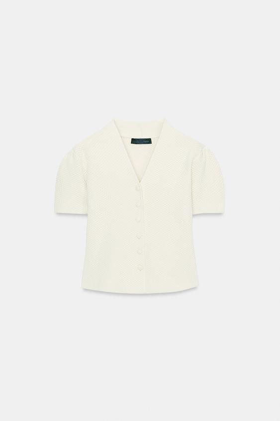 Veste structurée en maille