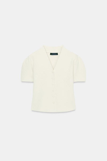 Veste structurée en maille