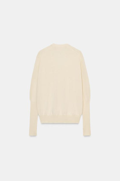 Pull en maille ultrafine à col V