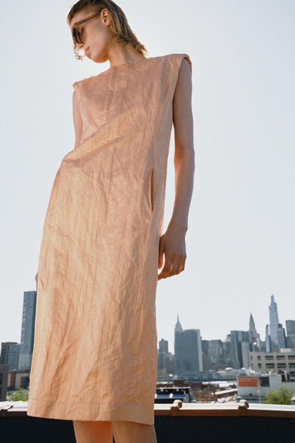 Robe midi effet froissé ZW Collection