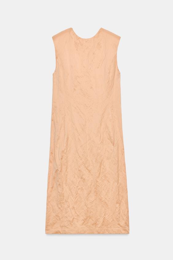 Robe midi effet froissé ZW Collection
