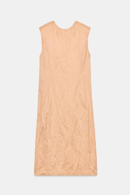Robe midi effet froissé ZW Collection