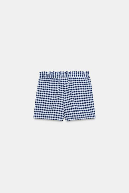 Short à carreaux vichy ZW Collection