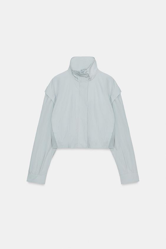 Veste à col montant