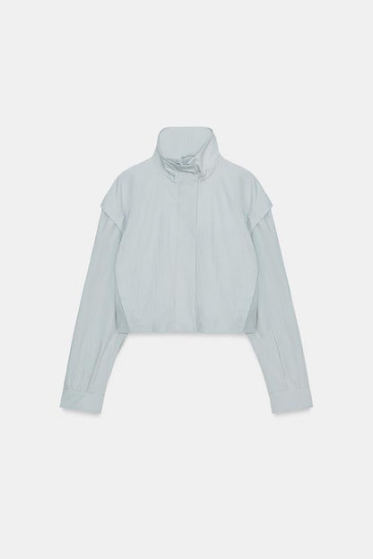 Veste à col montant