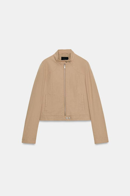 Veste effet délavé