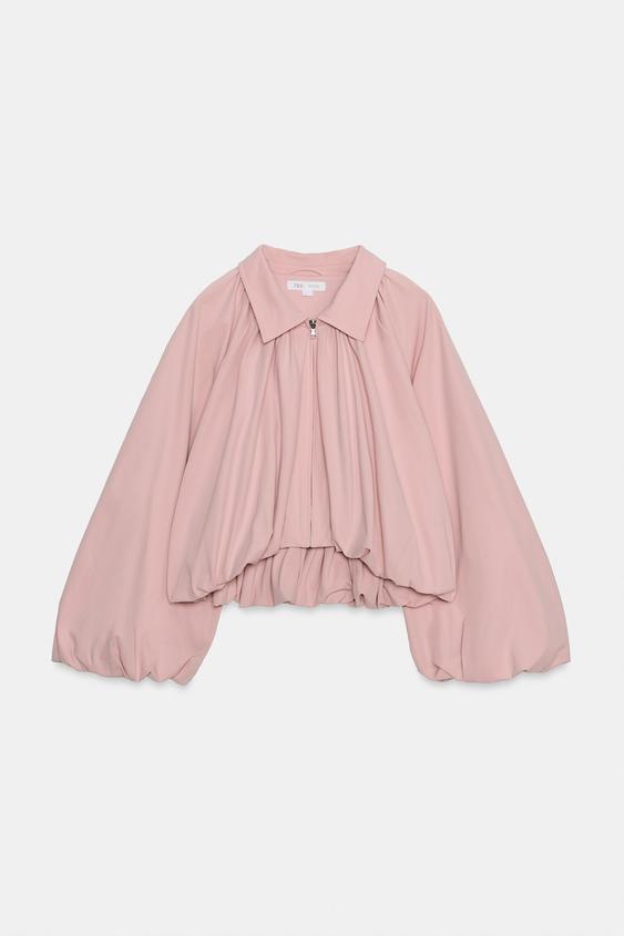 Veste bomber manches ballon