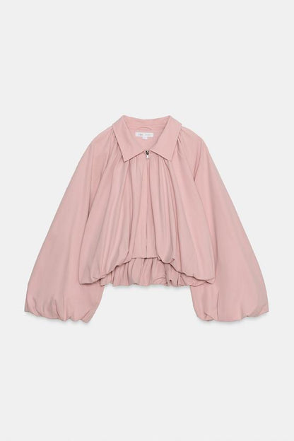 Veste bomber manches ballon