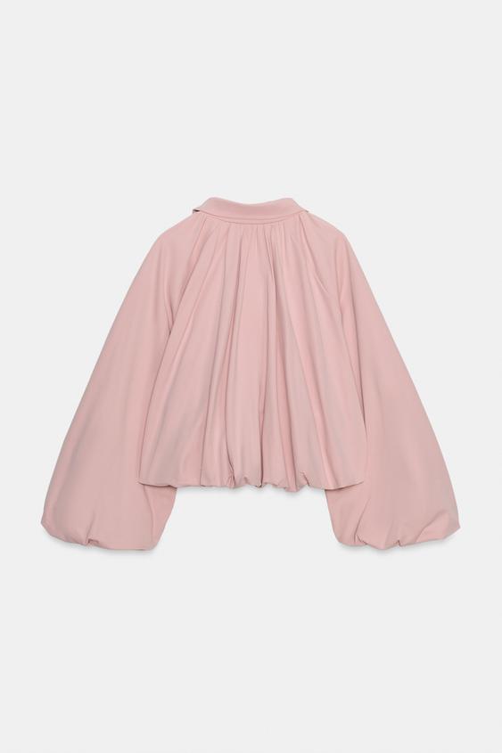 Veste bomber manches ballon