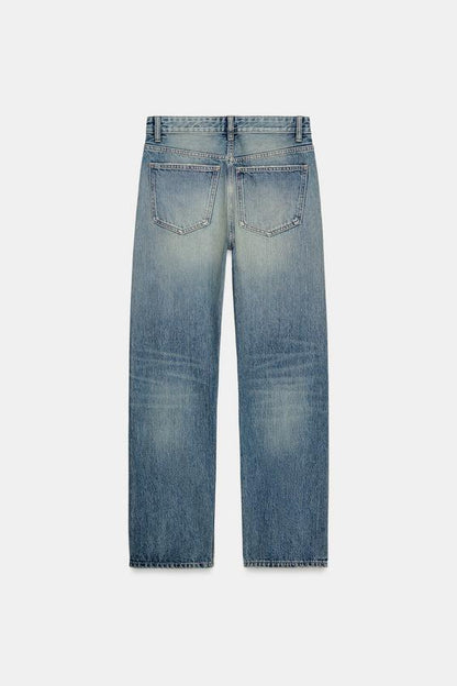 Jean TRF boyfriend taille mi-haute