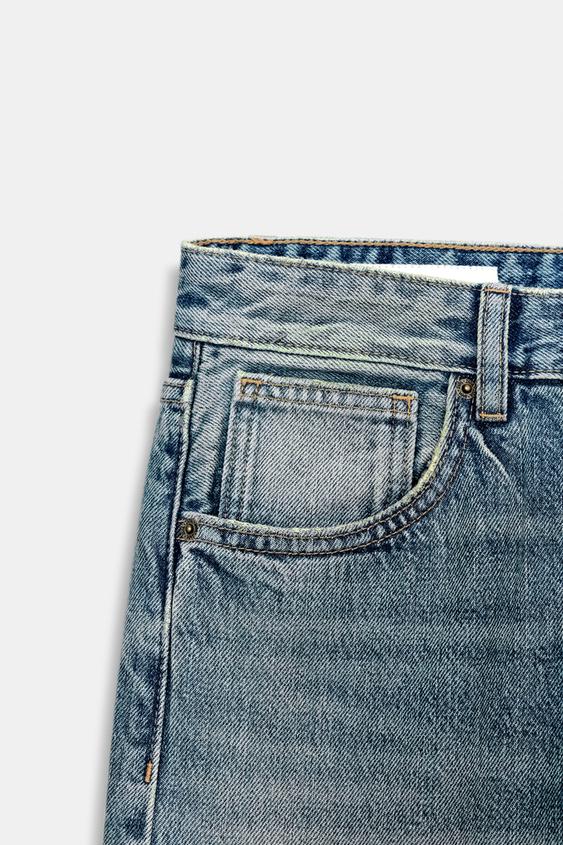 Jean TRF boyfriend taille mi-haute