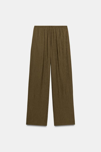 Pantalon fluide droit