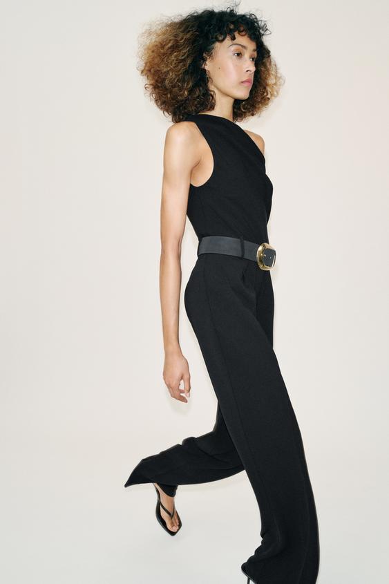 Combinaison longue avec ceinture
