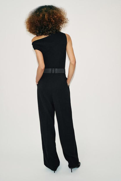 Combinaison longue avec ceinture