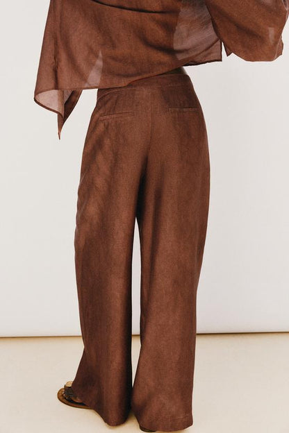 Pantalon fluide large
