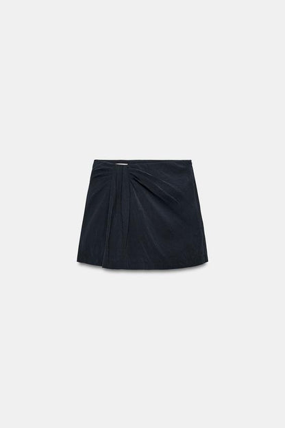Jupe-culotte drapée