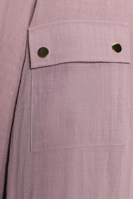 Veste courte à manches retroussées