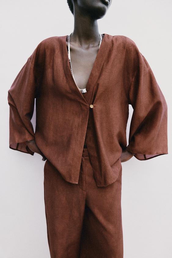 Veste croisée