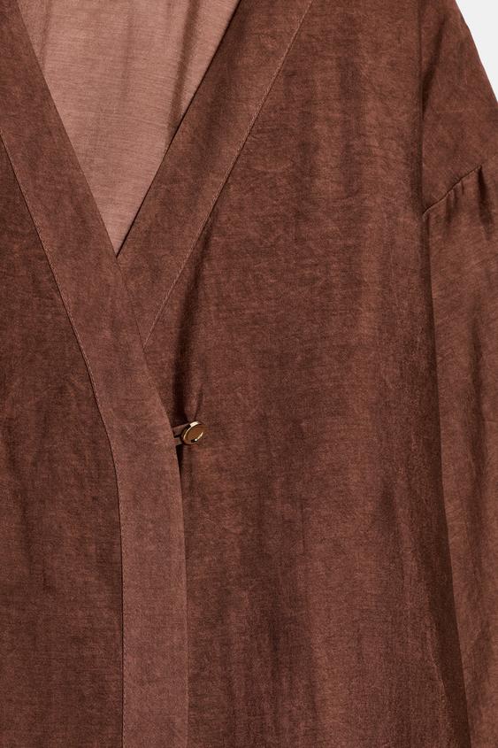 Veste croisée