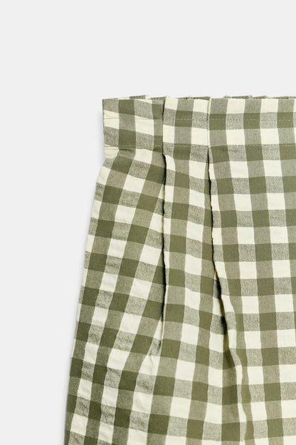 Short à carreaux vichy