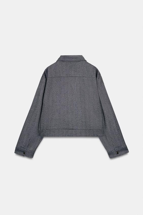 Veste à chevrons et poches