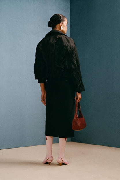 Veste courte avec ceinture Willy Chavarria x Zara