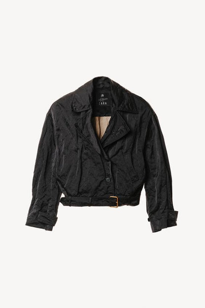 Veste courte avec ceinture Willy Chavarria x Zara