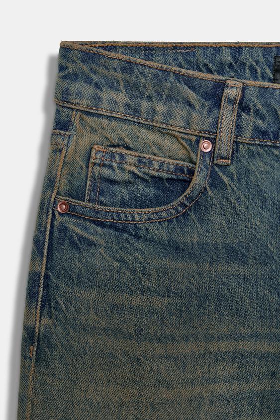 Jean Z1975 coupe droite ample, taille mi-haute