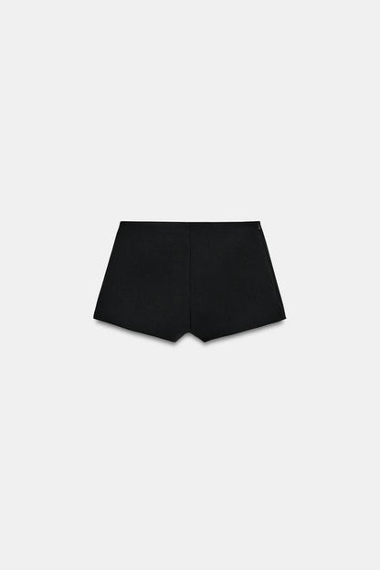 Short mini taille haute