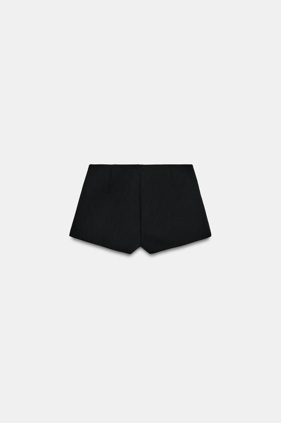 Short mini taille haute